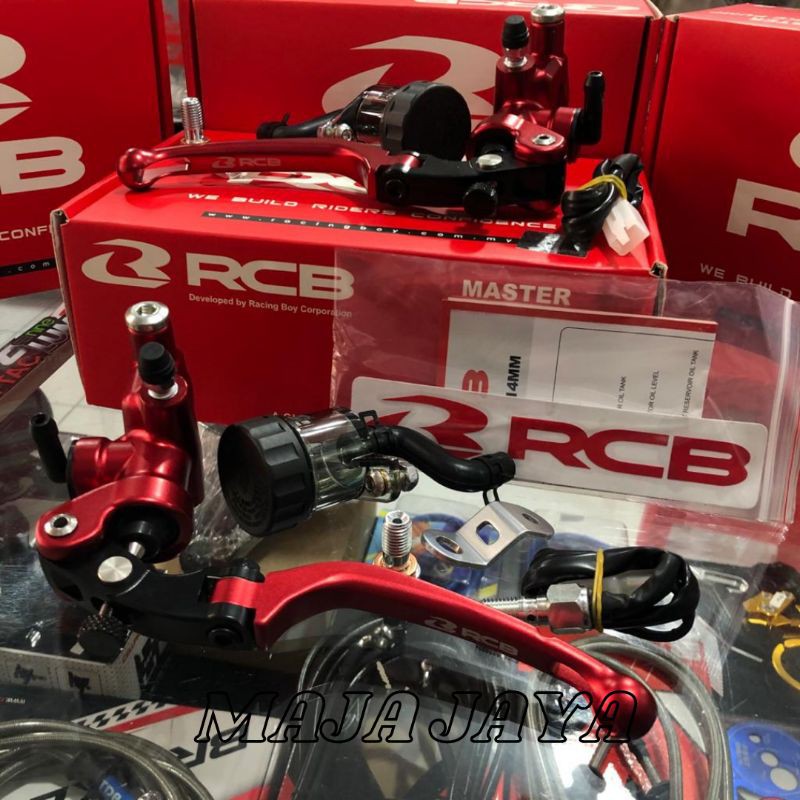Master Rem RCB 2 Tabung S1 Nmax PCX X-Max Original - Merah