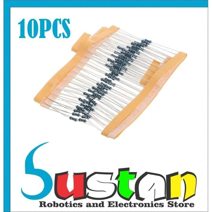 RESISTOR 47 OHM 1/4 WATT TOLERANCE 1% METAL FILM RESISTOR 47 OHM 10PCS
