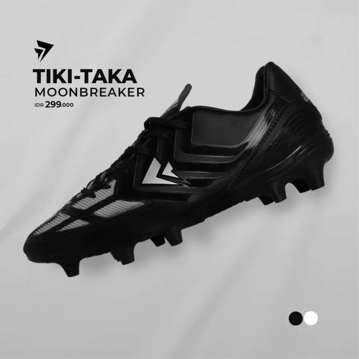 Sepatu bola sevspo tiki taka hitam original - 39