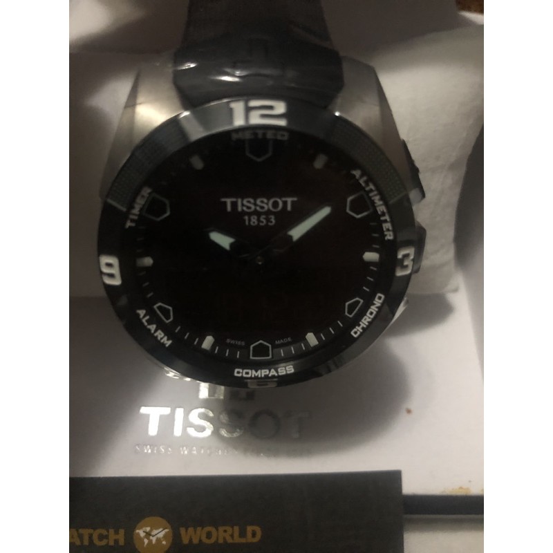 Tissot T-Touch Expert Solar NBA Jam Tangan Pria Hitam T0914204720701