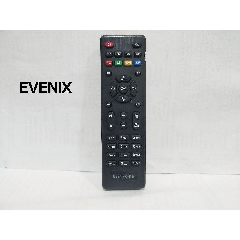 Remote STB &amp; Parabola Evenix Remot Set Top Box