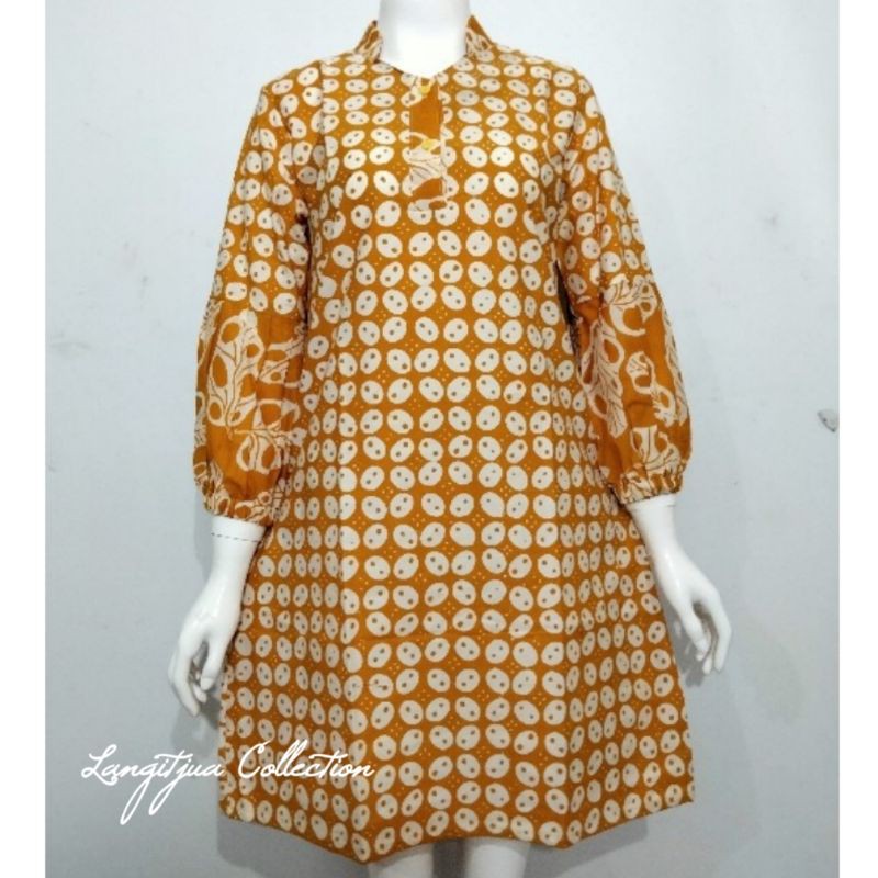 Tunik Anantha Garutan 03 | Dress Batik Wanita Busui