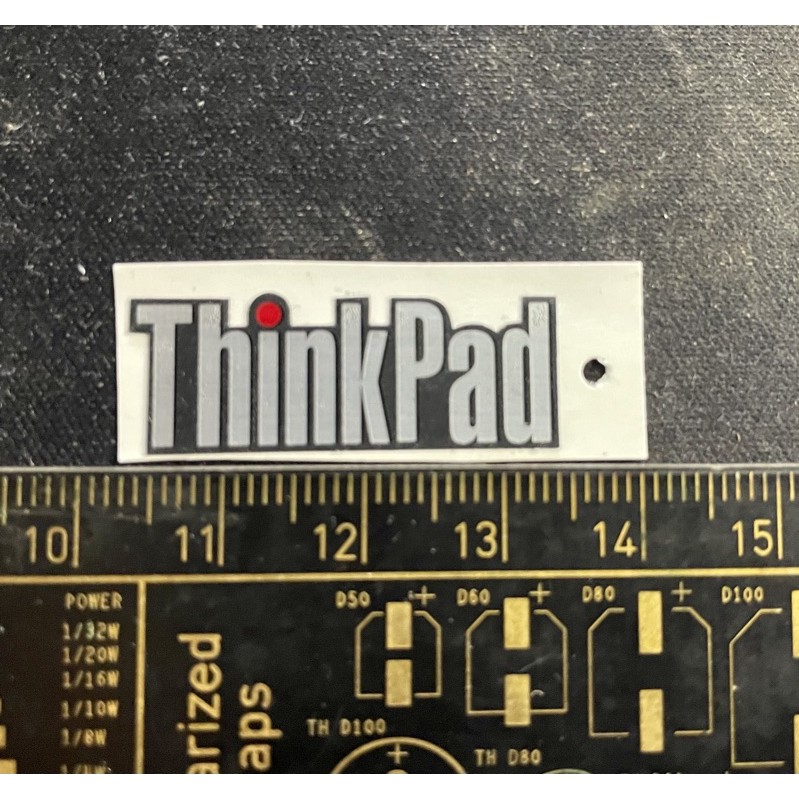 

Sticker stiker logo lenovo thinkpad 3.1x1.1cm ori