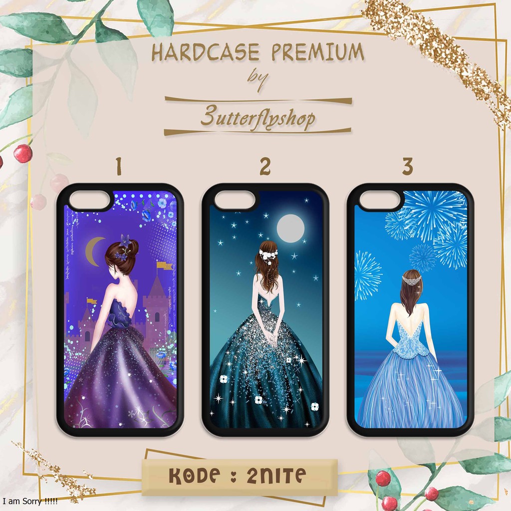 [HARDCASE] glamour dress girly casing case Oppo Vivo Realme Redmi Xiaomi Samsung Iphone