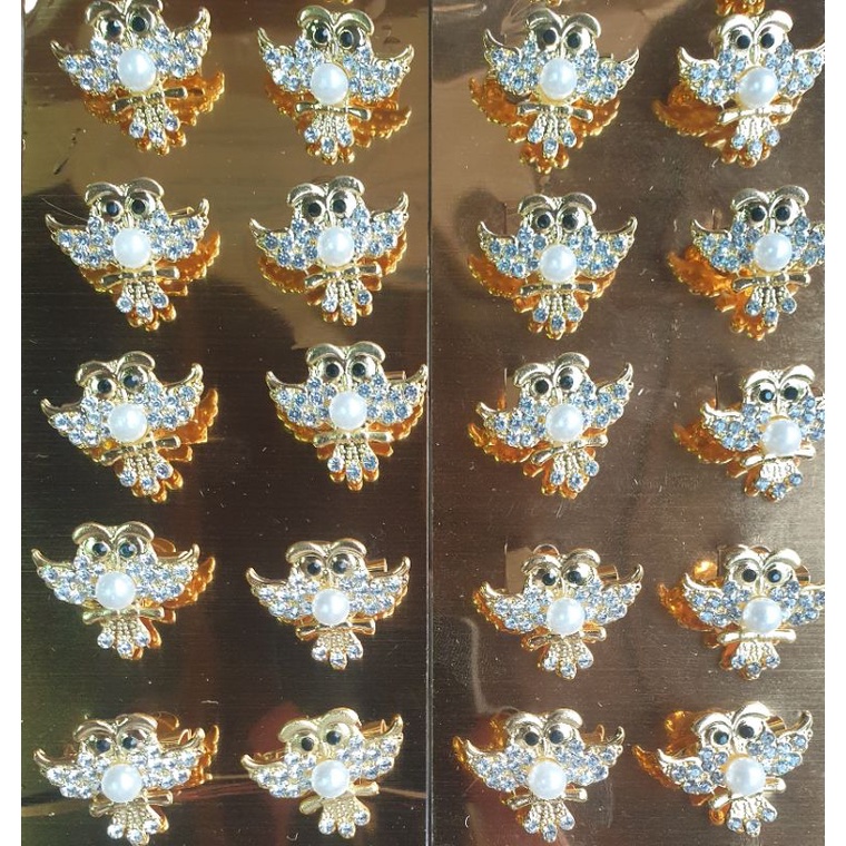 TAKASHI BROS BURHAN IMPORT GOLD SWAROVSKI MEWAH