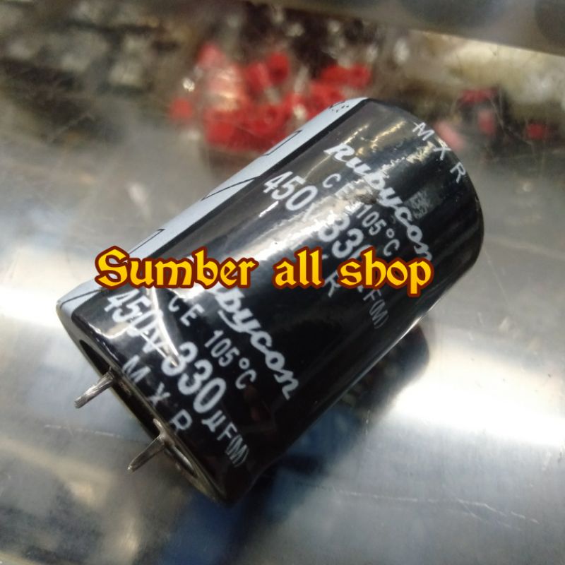 elco 330uf 450v Rubycon