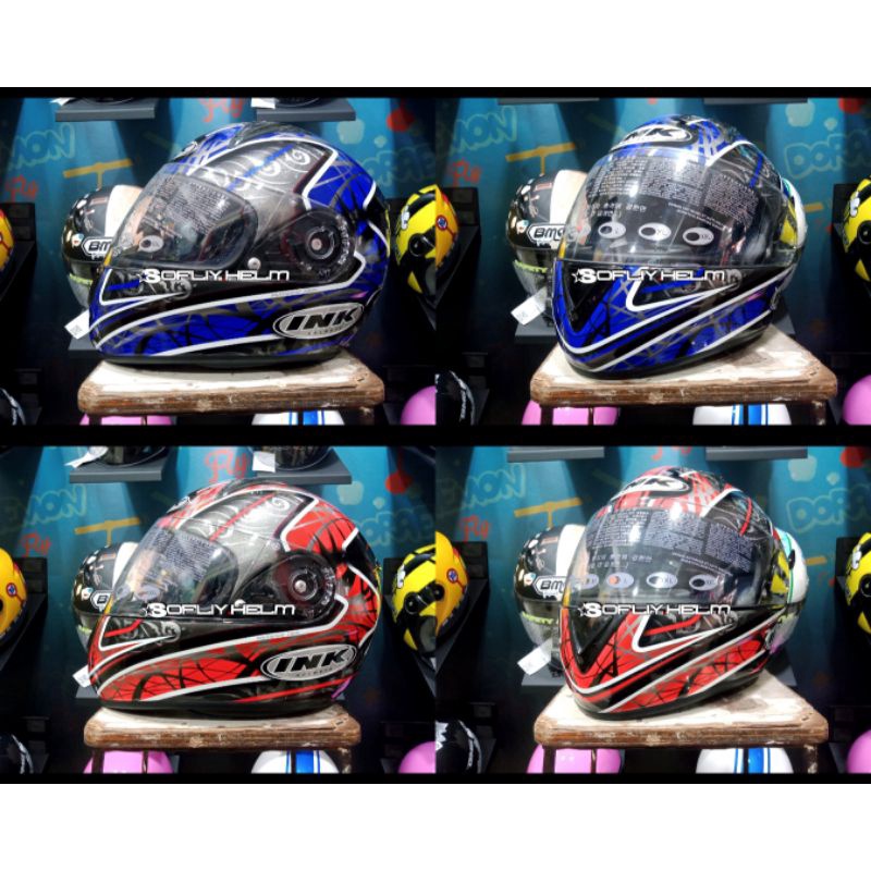 HELM INK FUSHION INK FULL FACE FUSION INK ORIGINAL INK OLD JADUL INK HELM FULL FAVE