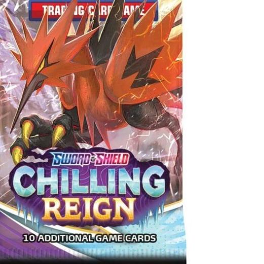 ➫ TCG Pokemon Sword & Shield 6 Chilling Reign Booster Pack ⅍