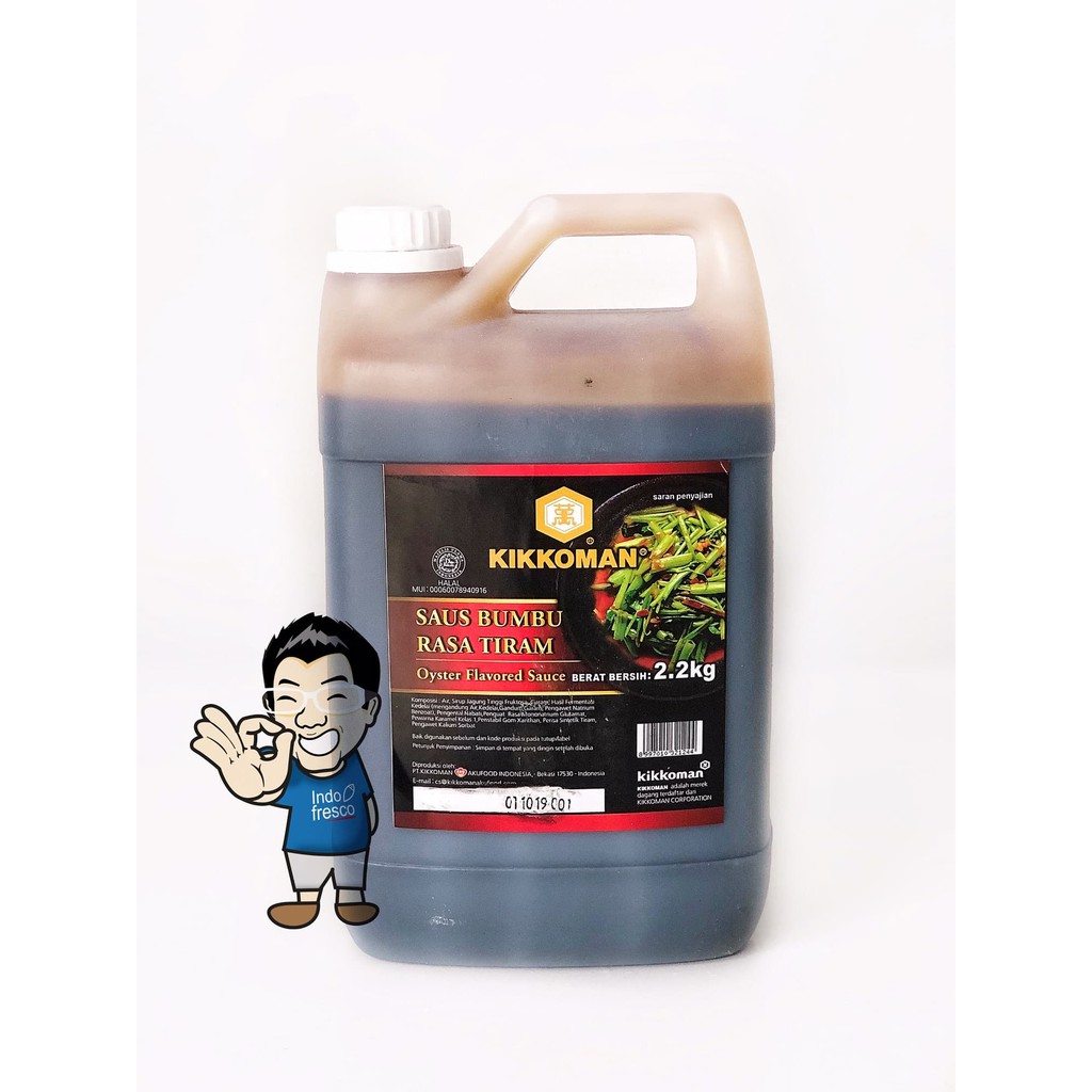 

PROMO KIKKOMAN OYSTER FLAVOUR SAUCE- KECAP SAUS TIRAM JERIGEN 2.2KG TERMURAH