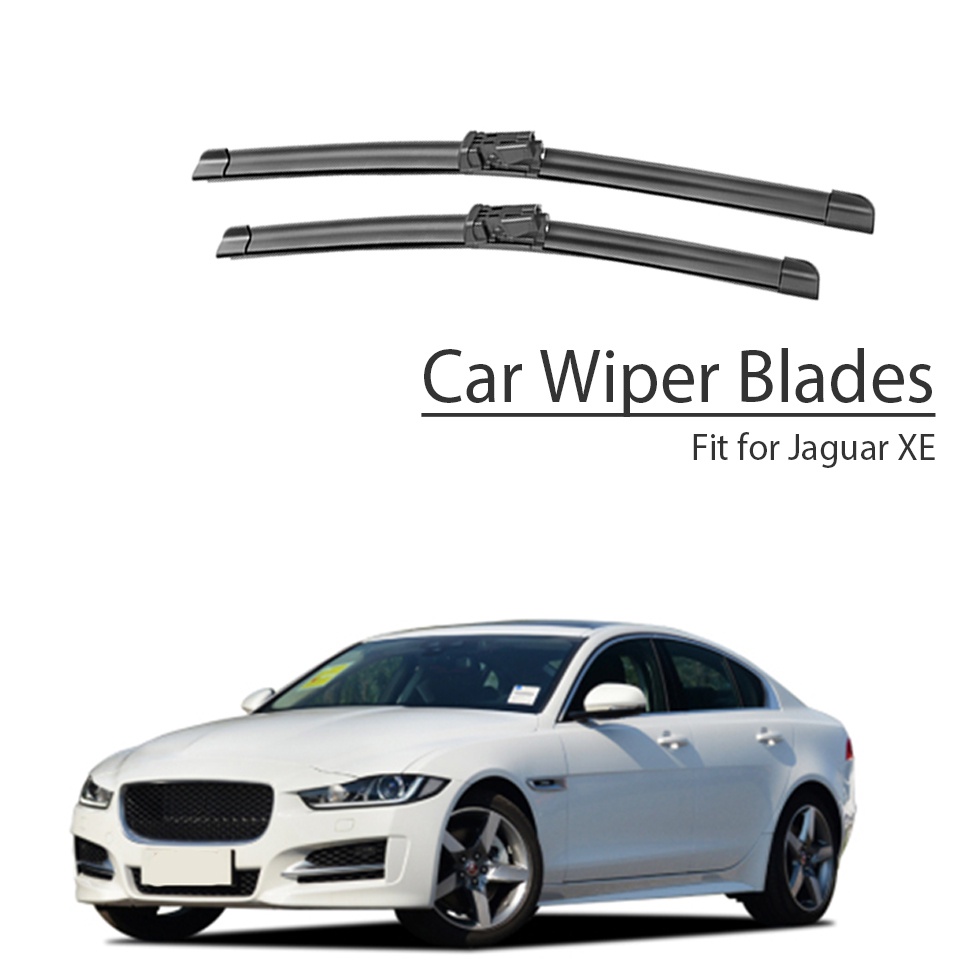 1 Set Karet Wiper Depan Mobil Untuk Jaguar XE 2018 2017 2016 2015