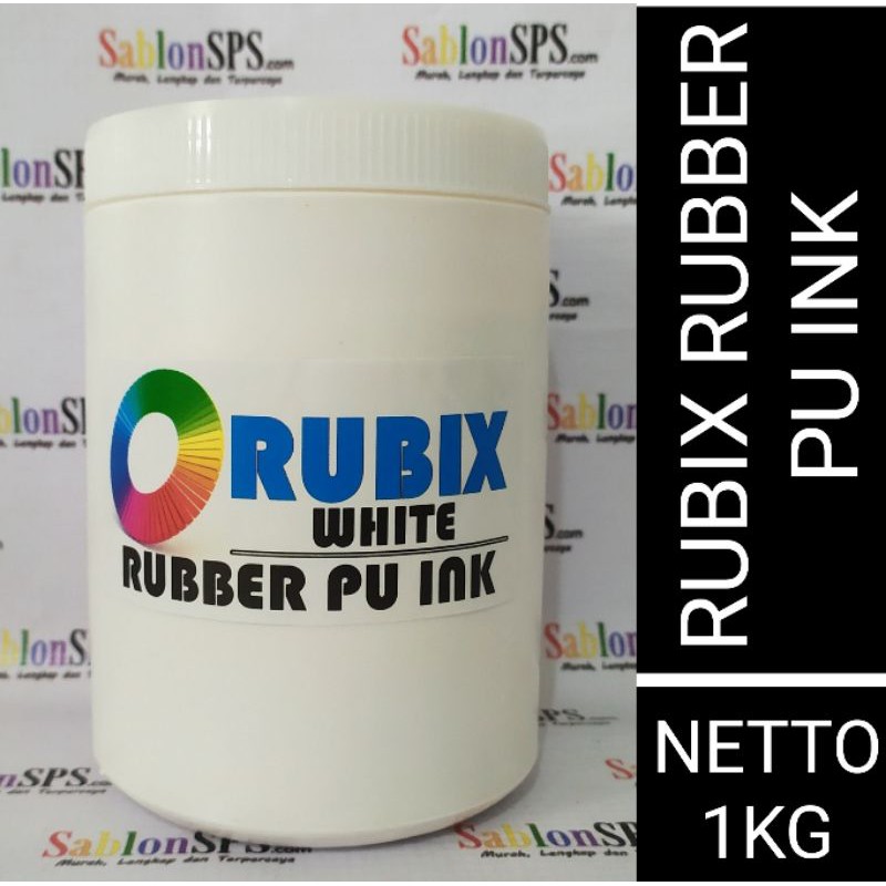 TINTA SABLON RUBBER PU WHITE PASTA URETHANE PUTIH 1kg