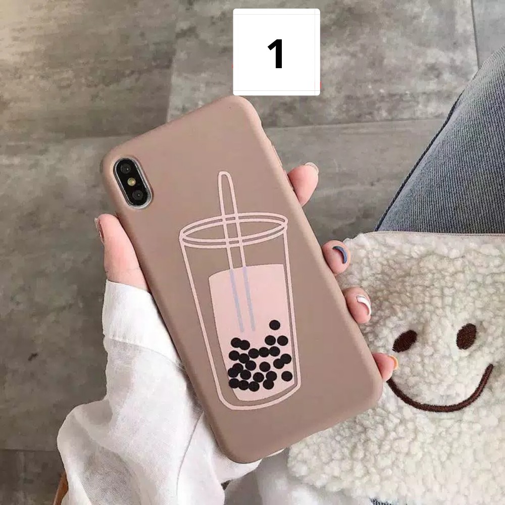 Softcase Boba Infinix Hot 8 9 Play Smart 4 5 Zero 8 Casing Hp Motif Warna Brown Coklat Shopee Indonesia