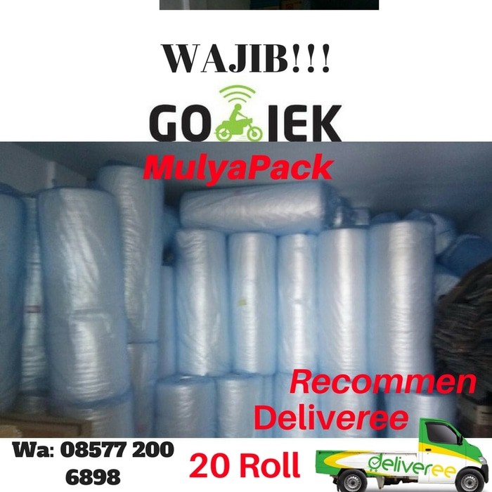 

Bubble pack (packing) / wrap (wrapping) U : 1-25m x 50m Murahhhh