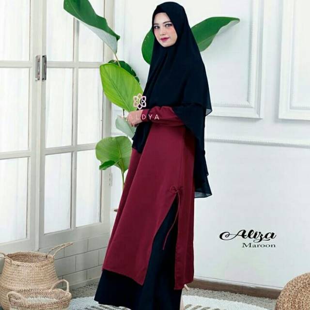 GAMIS ALIZA MARUN BY VALDYA