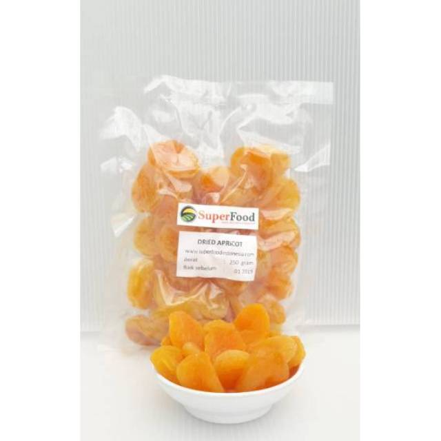 

Apricot Dried 250gr Superfood Indonesia