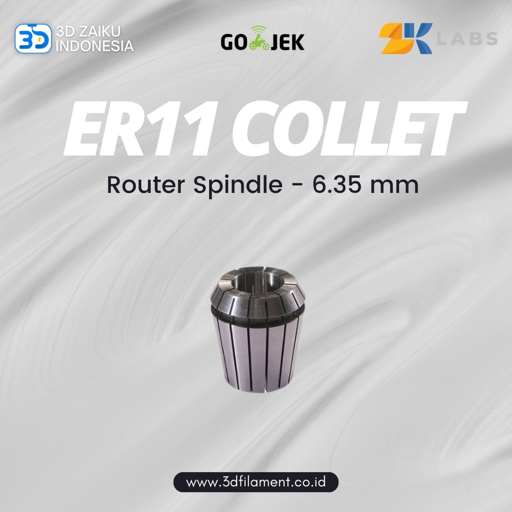 ZKlabs CNC Router Spindle ER11 Collet