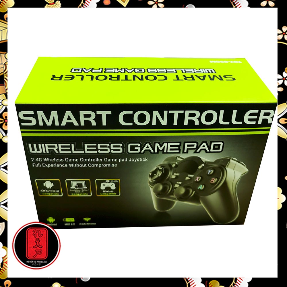 Gamepad Wireless 2.4GHz untuk Smart TV Box - TG2-850M - Black