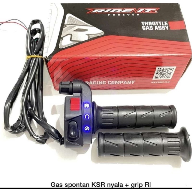 holder ksr merk red it holder nyala bonus hanpack kaze set HANDGRIB KAZE