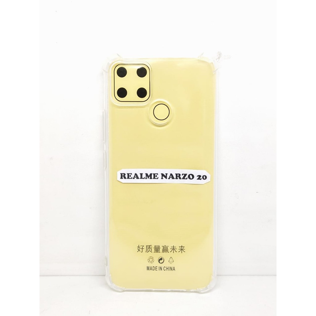 Anti Crack Realme Narzo 20 Realme Narzo 30A 6.5 inch Soft Case Anti Shock Jelly Tahan Benturan
