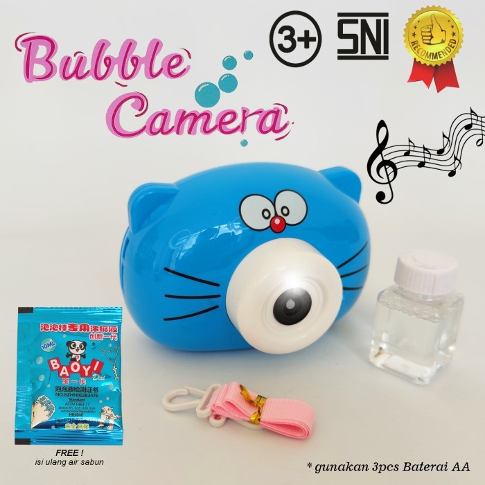 Promo  terbaru!!! Buble Camera Mainan Anak Bonus Cairan Gelembung Ada Lampu Dan MusikBuble Camera Mainan Anak Bonus Cairan Gelembung Ada Lampu Dan Musik