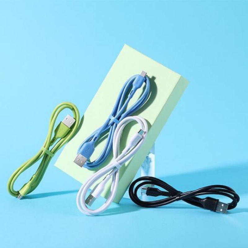 KD Kabel data CABLE ROBOT RBM100S | Micro usb 2A 100cm { PER 1PCS}