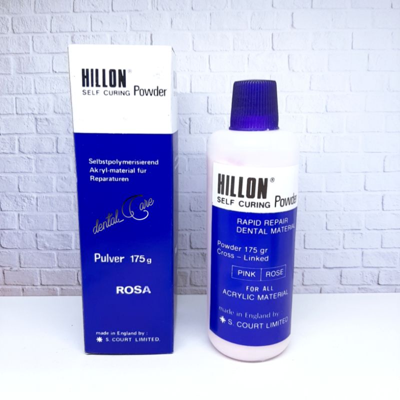 Bma HILLON POWDER 175g / HILON BUBUK SELF CURING OTOMATIS /BUBUK GIGI PALSU