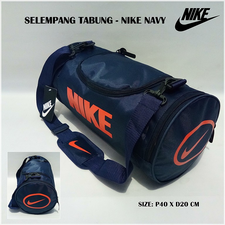 Slempang Sepatu Futsal Olahraga Sepakbola Gym Bag Tabung NIKE