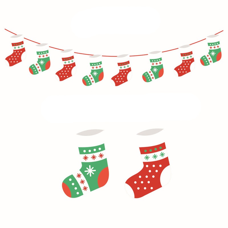 [Christmas Home Decoration Products] [3m Garland Christmas Banners Santa Claus Banner][Elk Flag Xmas Trees Banners Decor ] [Xmas Home Decor Accessories]