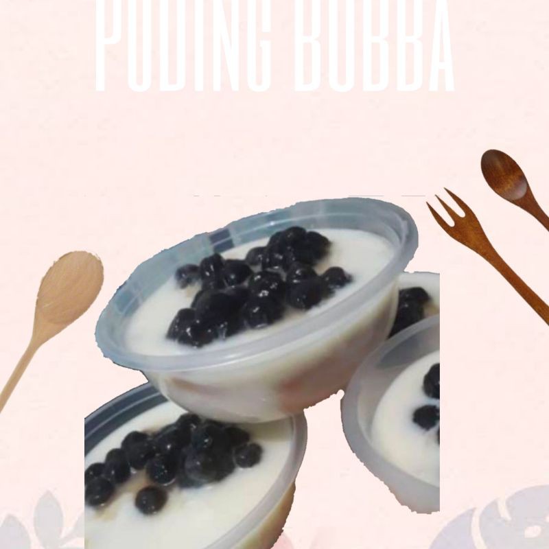 

puding coklat / puding bobba