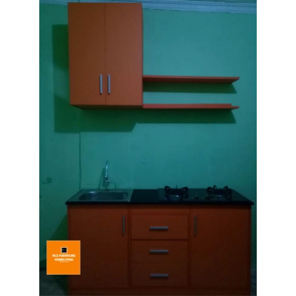 Kitchenset lemari dapur minimalis 3 pintu