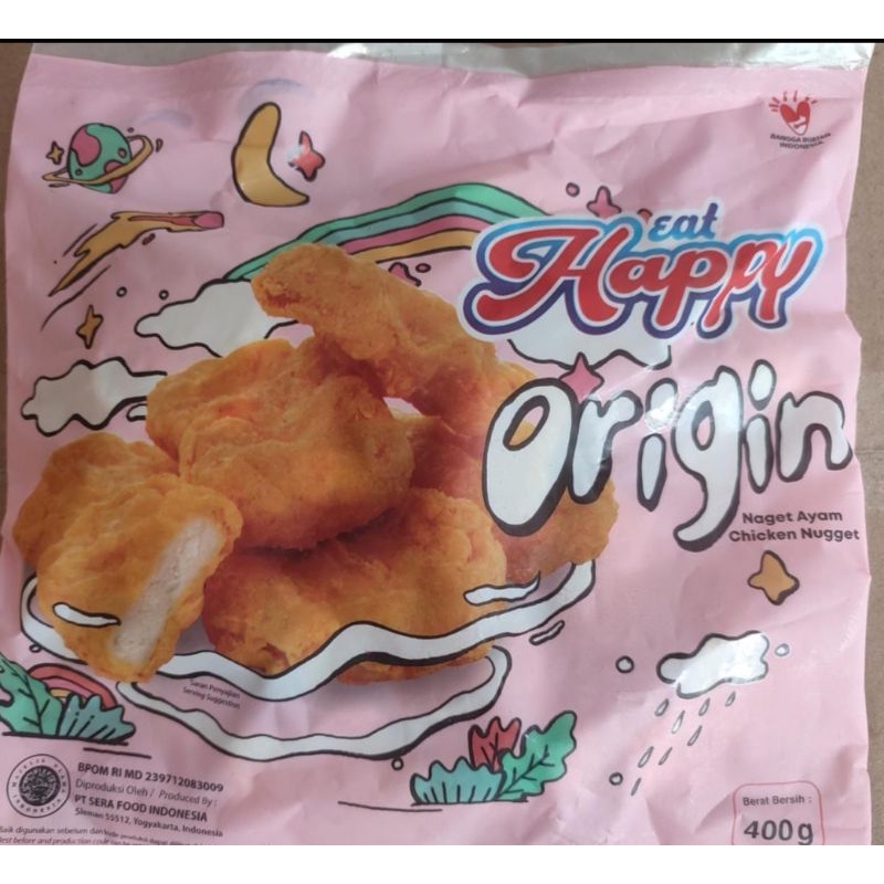 

naget ayam happy origin mantap