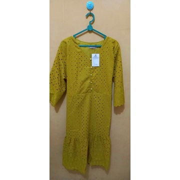Dress Katun Bolong Premium