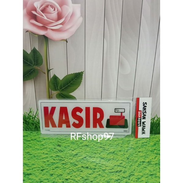 

AKRILIK KASIR SIGN BOARD MURAH BERKUALITAS