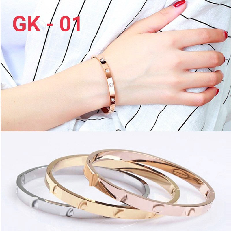 Gelang Titanium Korea Style / Aksesoris Wanita