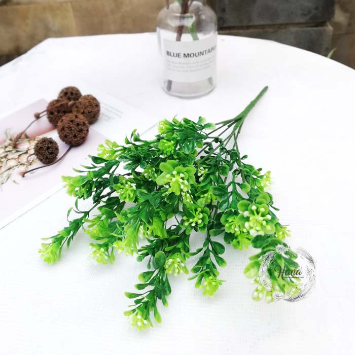 Bunga asoka mini artificial/bunga plastik/asoka plastik-1