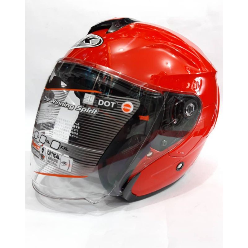Helm ink dynamic merah cabe