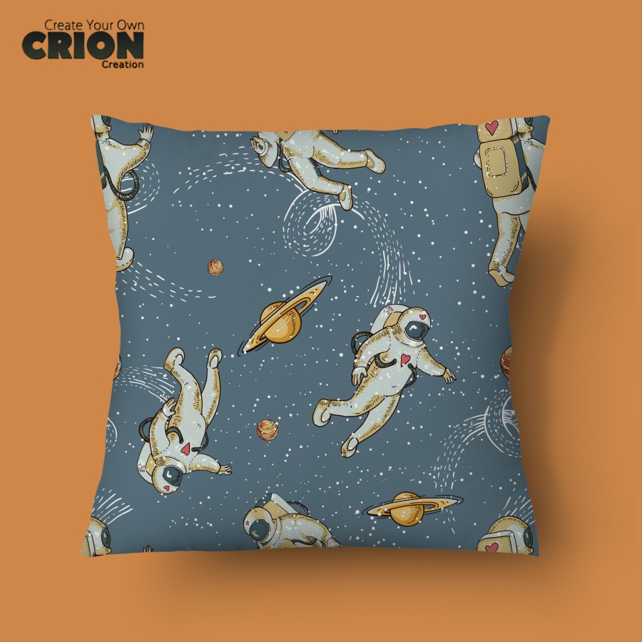 Bantal Space Series - Hadiah/Kado/Souvenir Bisa Custom Nama - By Crion