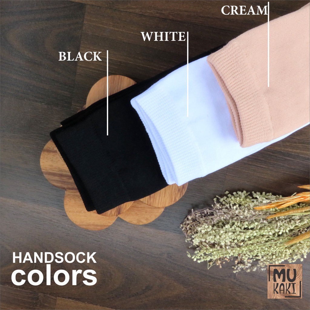 Handsocks Manset Tangan Tanpa Jari Mukaki