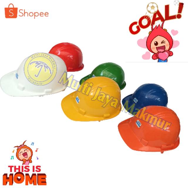 Safety Helm/ Helmet safety Proyek lengkap