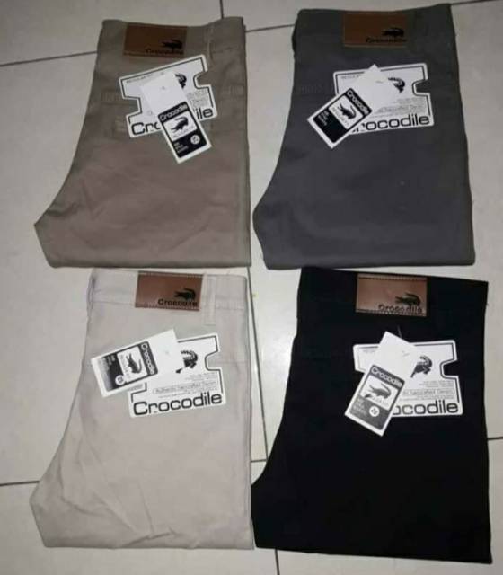 Celana Chino Panjang Pria - Crocodile - Bombogie - Insight - Premium Quality Nyaman Adem Bisa COD