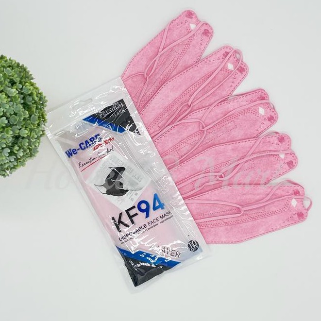 KF94 Masker HIJAB / HEADLOOP EVO Disposable Mask 4Ply Isi 10 Pcs