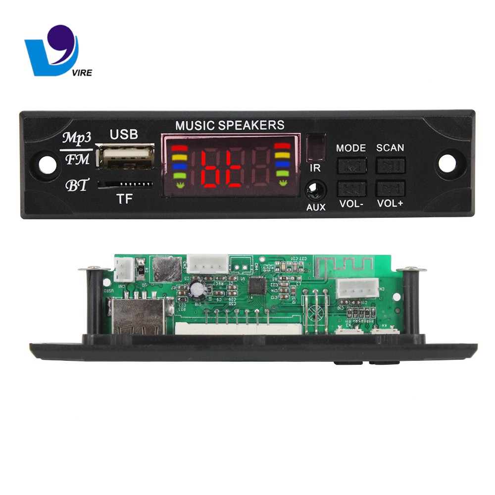 Mp3 Modul Bluetooth 12V radiofm 032 vire
