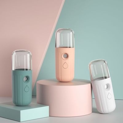 Nano spray bisa di cas usb portable mist spray Mini Nano Sprayer Mist Face Hydrating Handheld Portable Water Spray Humidification humidifier spray bottle Face Moisturizing Sprayer USB Rechargeable Air Humidifier Portable Handheld Water Atomizer 30ml huite