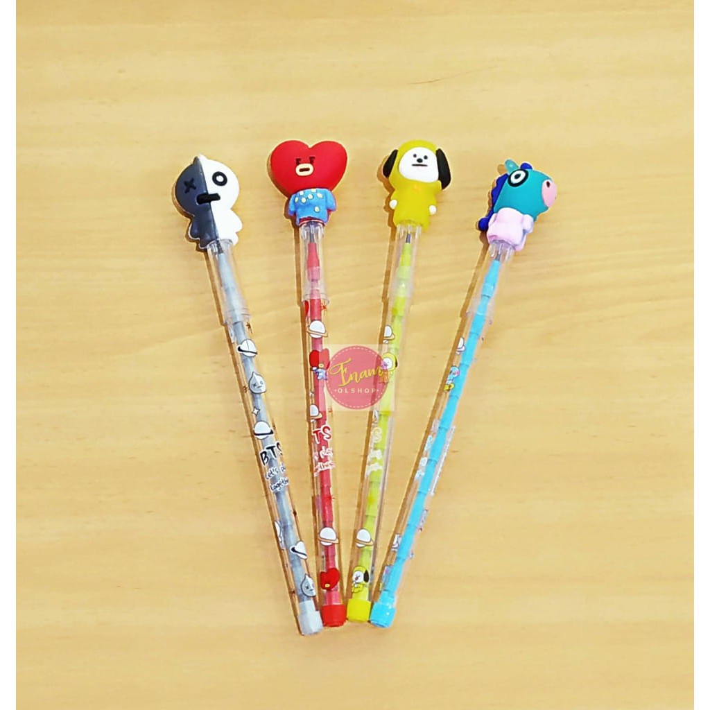 

Bensia Pencil BTS Chibby 1Pcs