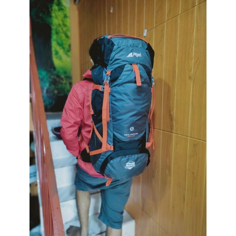 Carrier Rei New Kapuas 65L Original+Raincover