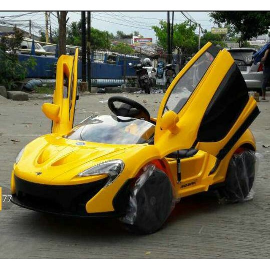 Mobil mainan Aki Accu PLIKO Mclaren P1 PK-6600 Officially Licensed