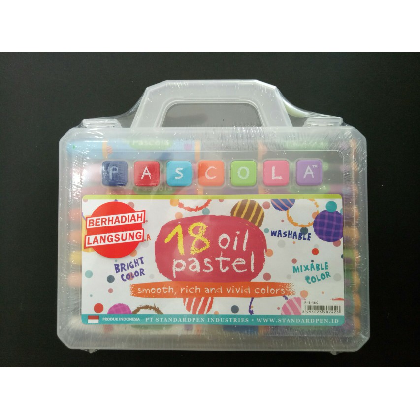 

(PROMO) Crayon 18 warna Pascola