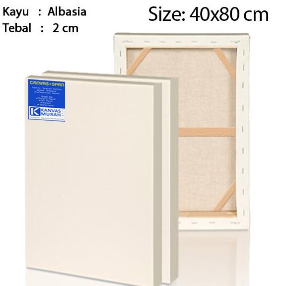 

Kanvas Lukis Spanram 40x80 cm Canvas Frame 80x40 cm