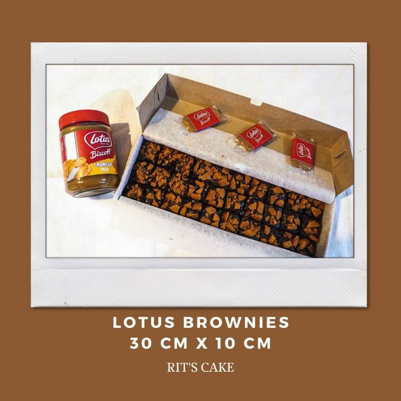 

Lotus Brownies Size 30cm x 10cm