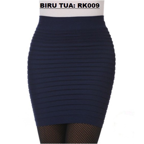 Rok Span Casual Lipat Optimal Impor RK